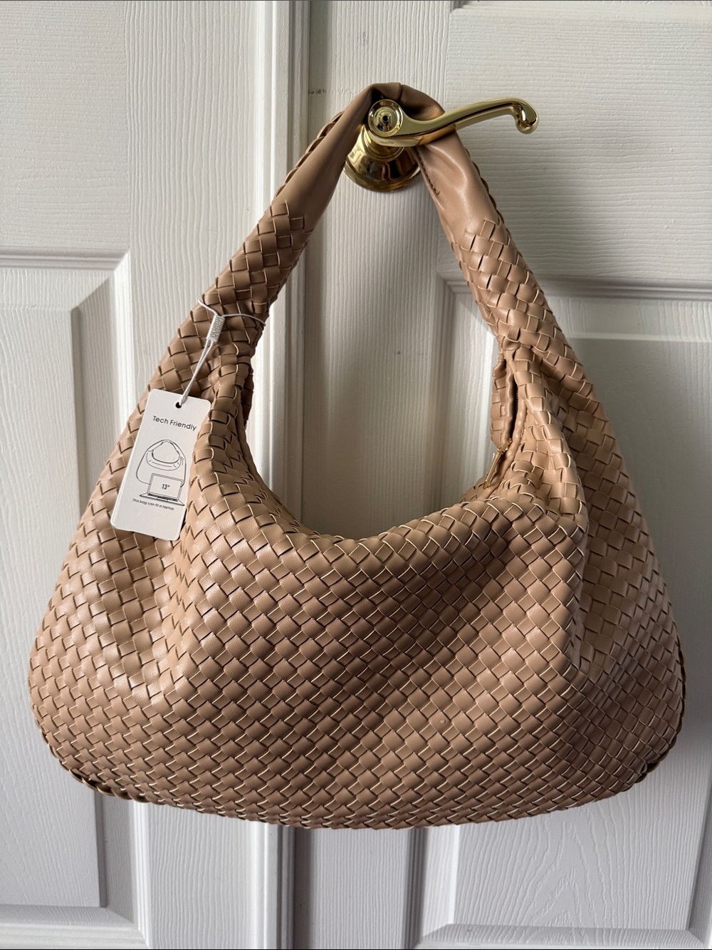 Urban Expressions Woven Hobo Bag